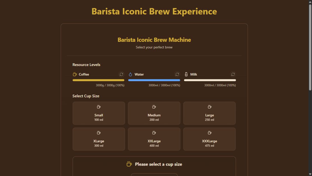 Barista Iconic Brew preview