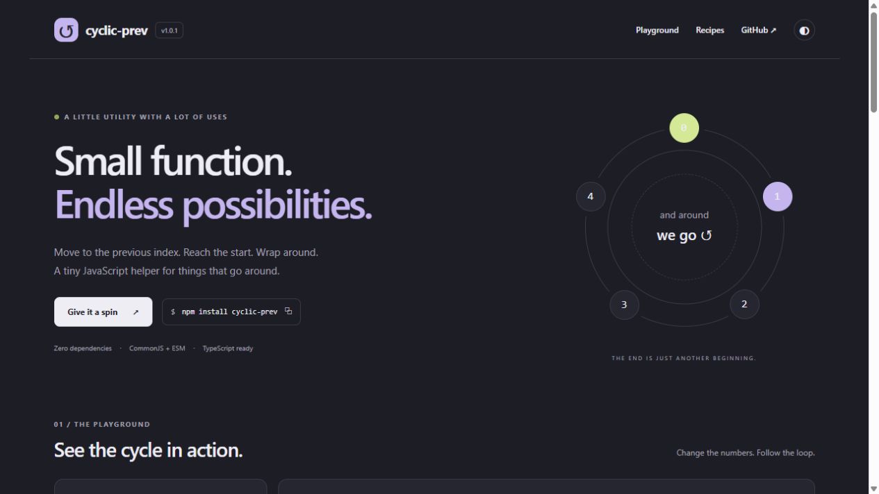 Cyclic Prev preview